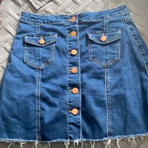 Blue Jean skirt